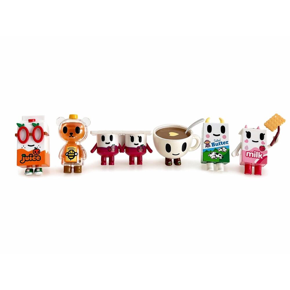 tokidoki Moofia Breakfast Besties Series 1 -Lot of 7 Figures Collectibles